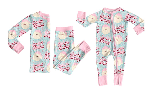25.6.30 custom each style moq 5eta 4-6week Sibling Sisters Christmas baby girl long sleeve pants sets and rompers match family design