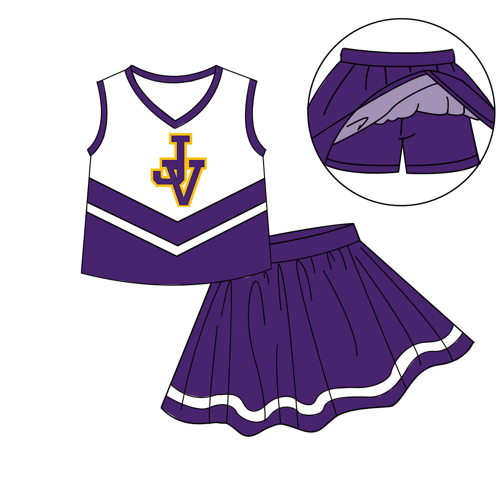 Custom moq 5 mix size milk silk summer teams baby girls clothes bow purple hooded long sleeve pants sets and skirts sets and dress 1 and dress 2 and top-25.8.4