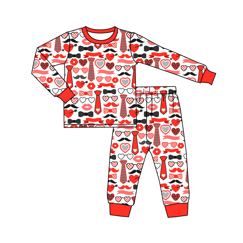 10.2 custom each style moq 5eta 4-6week Sibling Sister red baby boys sets and rompers match family design