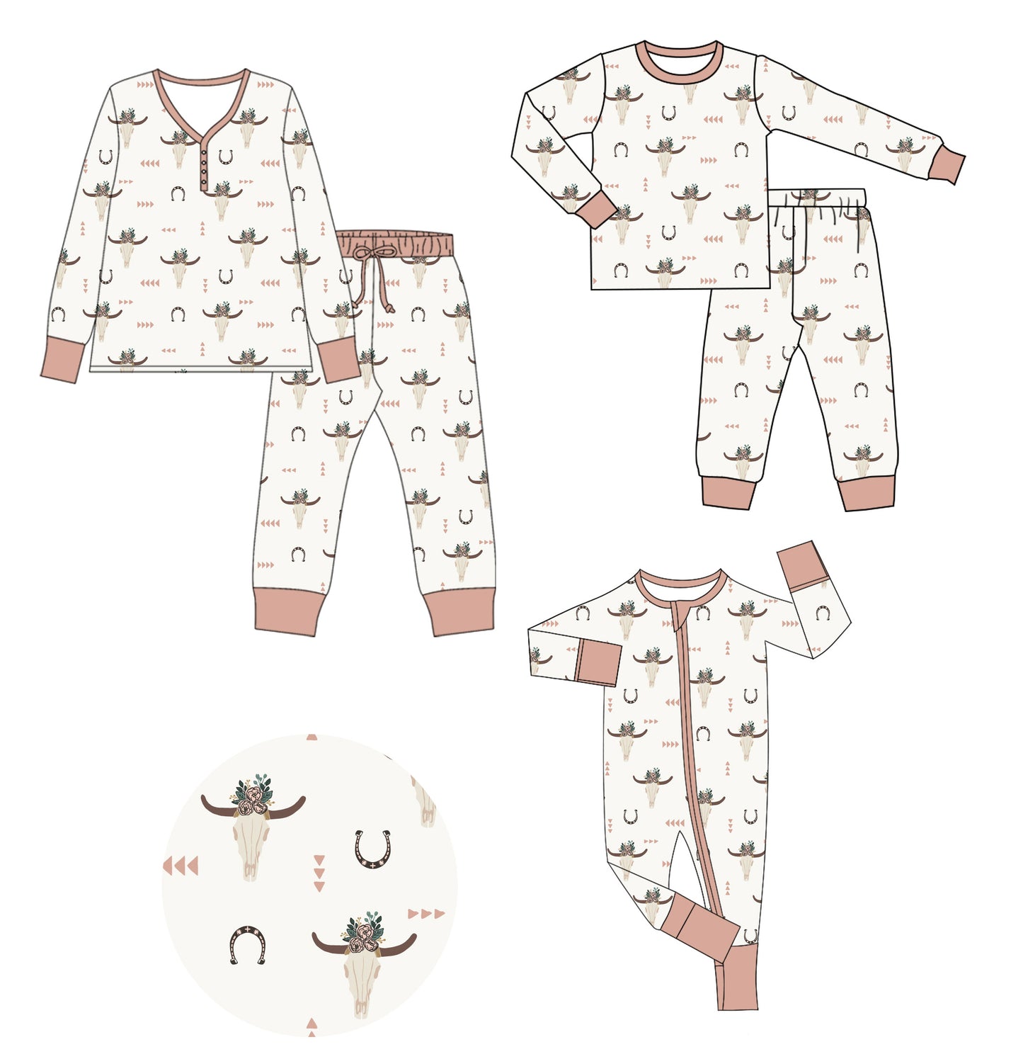 25.9.17 custom each style moq 8 eta 6-8week Sibling Sister cow head baby long sleeve pants sets and romper and adult set match design