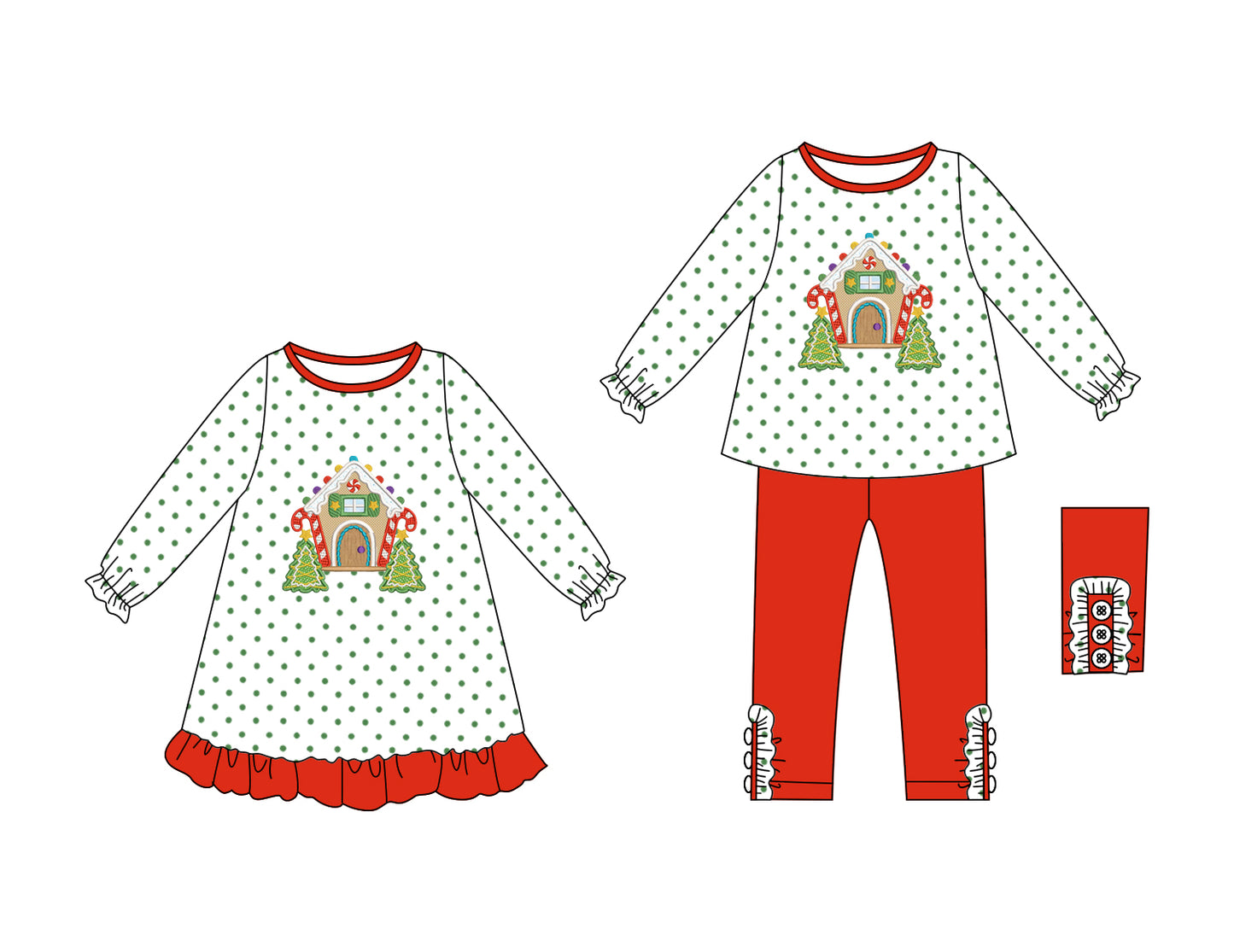 25.7.21 custom each style moq 5eta 4-6week Sibling Sisters Christmas baby girl long sleeve pants sets and dress match family design