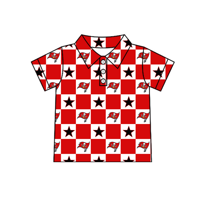 Custom moq 5 mix size milk silk summer teams Baby Girl Red Sleeveless Top Skirts Set Dress And Shorts Yoga Checked Outfit Boy's Checked Short-Sleeved Polo Shirt And Romper