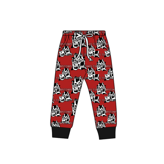 9.7 custom each style moq 5 eta 4-6week baby boys clothes cowboy long pants