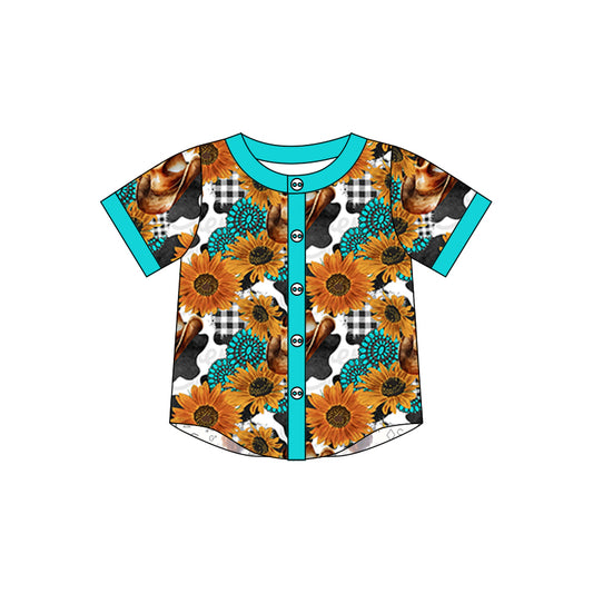10.10 custom each style moq 5 eta 4-6week baby girls clothes hats flower short sleeve top