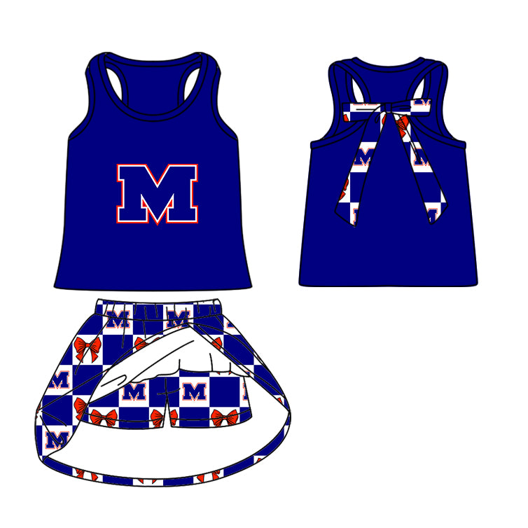 Custom moq 5 mix size milk silk summer teams Baby Girl Sleeveless Top Skirts Set Checked Dress And Shorts Yoga Outfit Boy's Short-Sleeved Polo Shirt And Romper