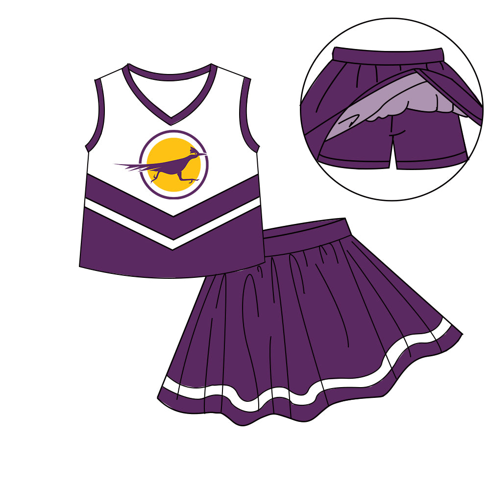 Custom moq 5 mix size milk silk summer teams baby girls clothes bow purple hooded long sleeve pants sets and skirts sets and dress 1 and dress 2 and top-25.8.2