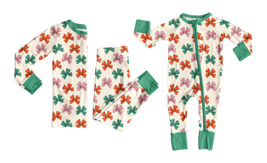 25.8.20 custom each style moq 5eta 4-6week Sibling Sisters bow baby boy long sleeve pants sets and romper match family design