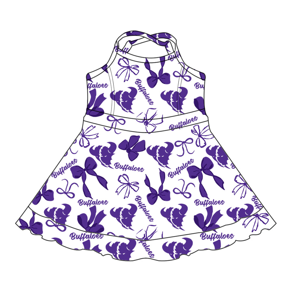 Custom moq 5 mix size milk silk summer teams baby girls clothes bow purple hooded long sleeve pants sets and shorts sets and dress and top and pant-25.8.11