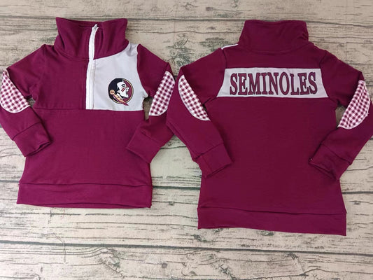 maroon color   boys    college pullovers