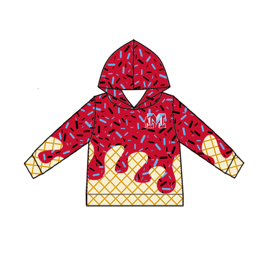 Custom moq 5 mix size milk silk summer teams baby girls clothes bow red hooded long sleeve pants sets and dress and top and hooded top and pant-25.8.13