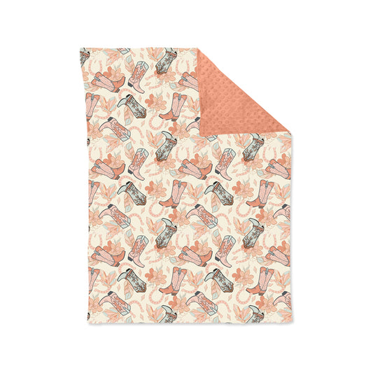 10.14 custom each style moq 5 eta 4-6week baby blanket kids floral boots blanket design