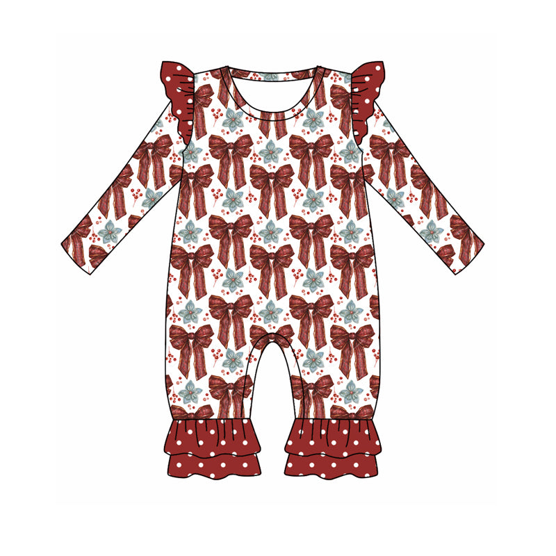 6.23 custom each style moq 5eta 4-6week Sibling Sister bow baby boys sets and dress and rompers match family design