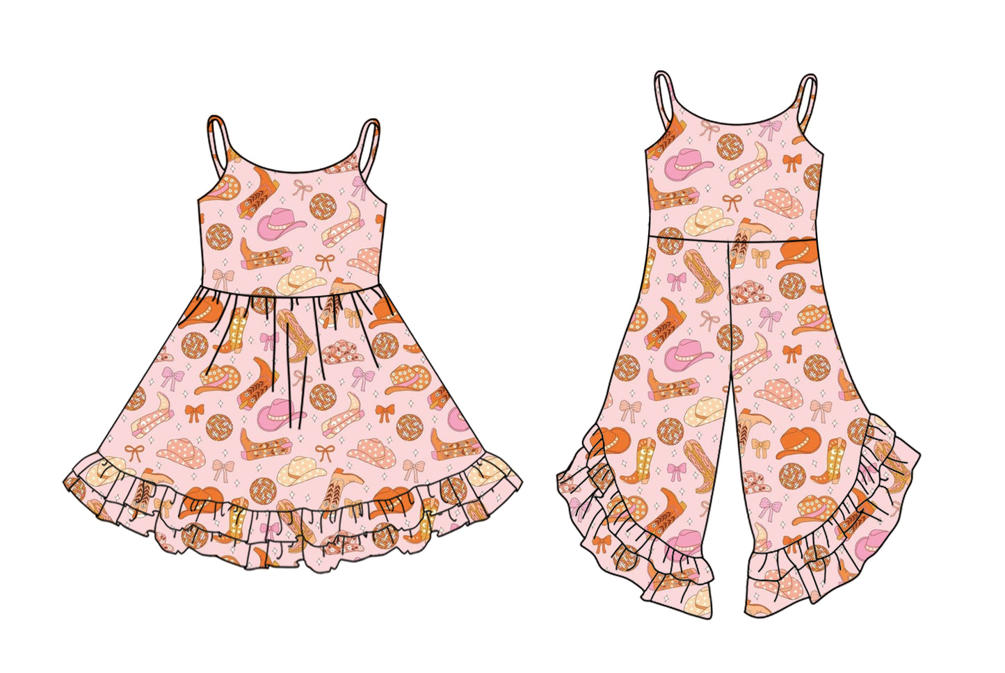 2.27 custom each style moq 5eta 4-6week Sibling Sister boot baby girl dress and jumpsuit match family design