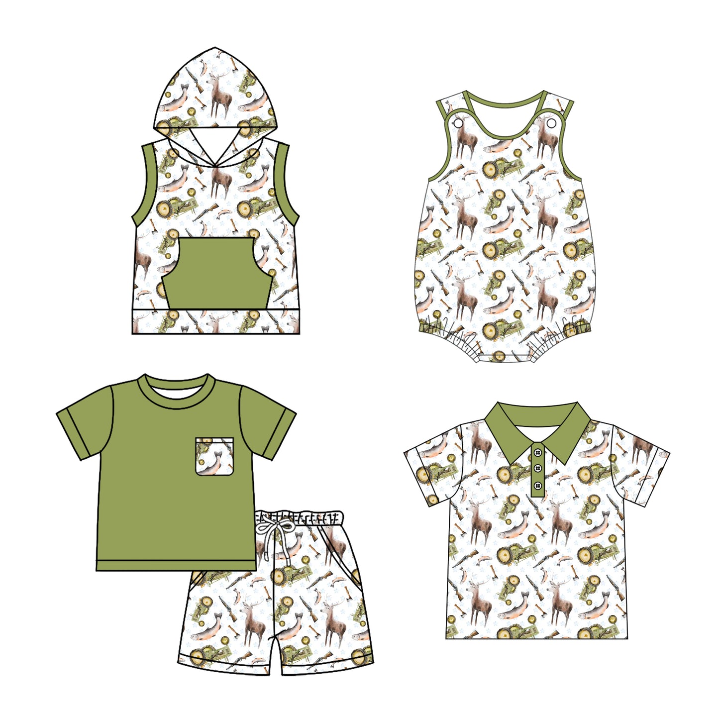 2.15 custom each style moq 5eta 4-6week Sibling Sister baby girl sets and boy rompers 1 and romper 2 and top match family design