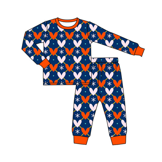 10.17 custom each style moq 5eta 4-6week Sibling love baby girls sets and rompers match family design