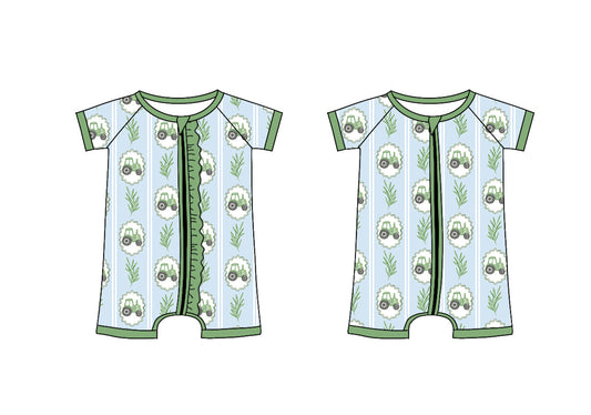 3.8 custom each style moq 5eta 4-6week Sibling Sister baby girl short sleeve romper 1 and romper 2 match design