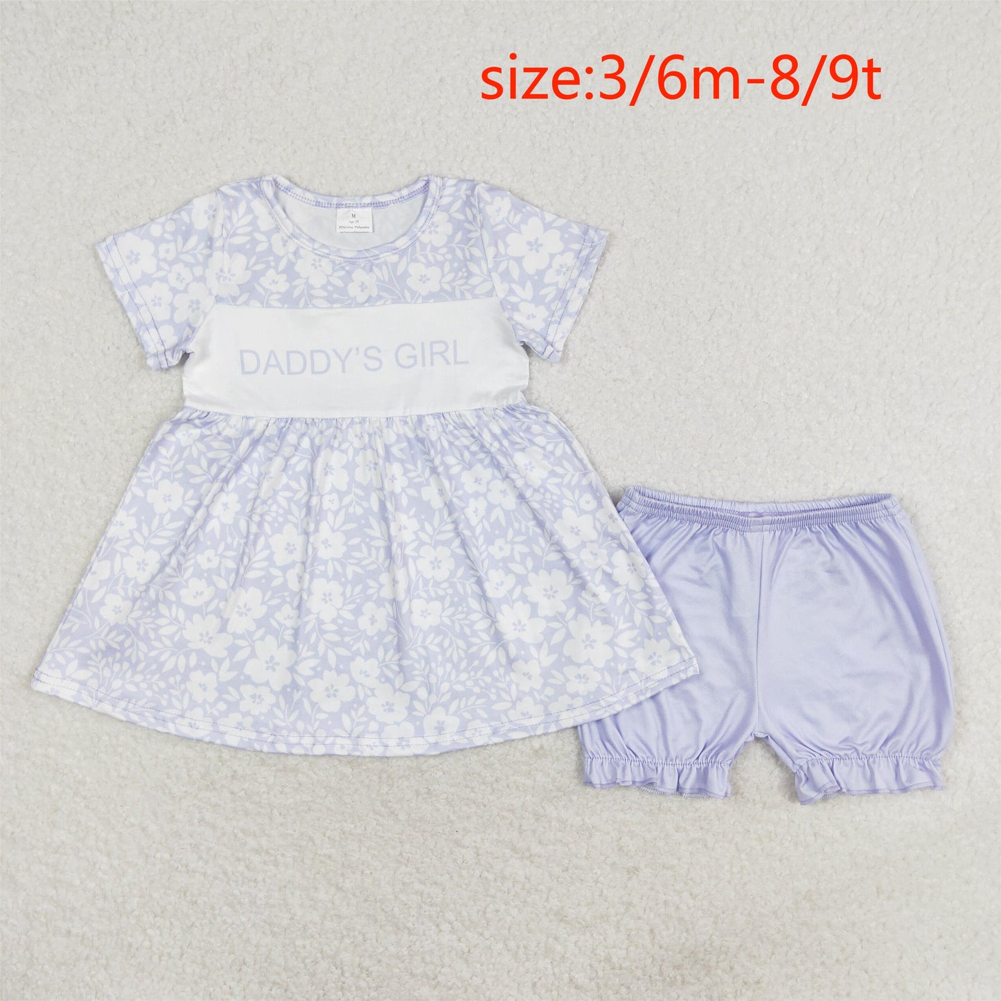 RTS NO MOQ baby girl clothes short-sleeved shorts suit & short-sleeved sets romper