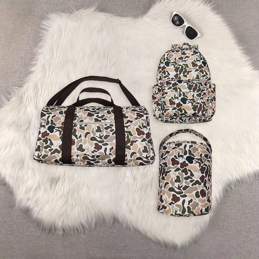 RTS NO MOQ Sibling baby kids Camouflage kids backpack