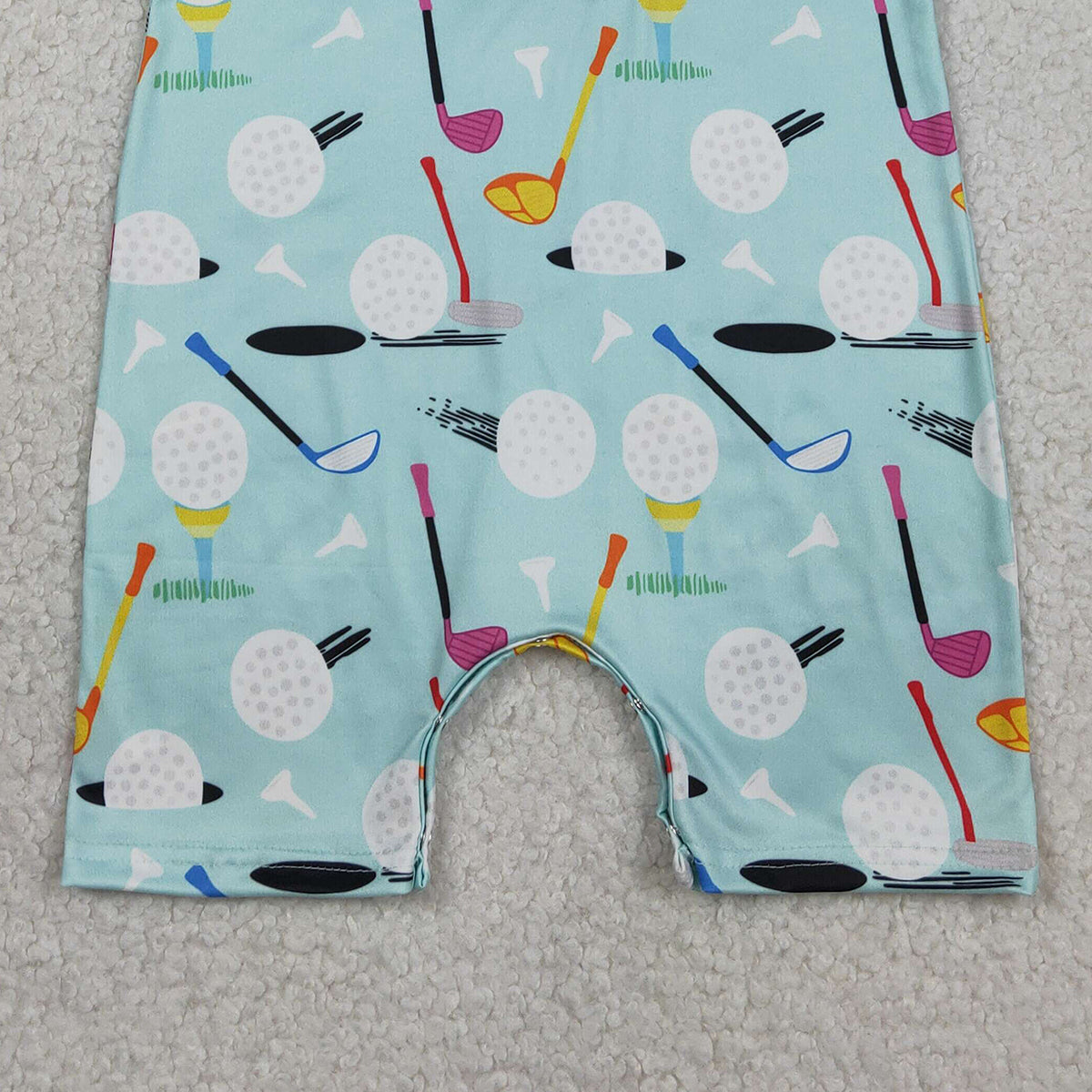 RTS NO MOQ SR3086 Baby Boys Short Sleeves Golf Button Rompers Infant Casual Clothes Rompers