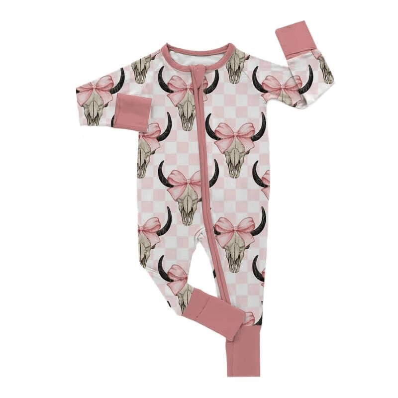 custom moq 3 eta 4-5weeks baby girls clothes alpine bow pink toddler summer romper