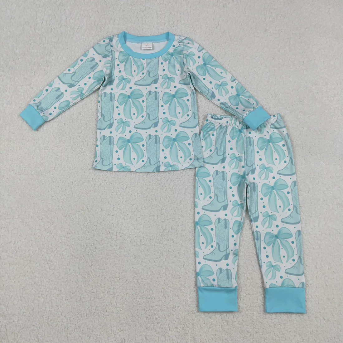 RTS NO MOQ Sibling baby girls boy clothes long sleeve pants sets