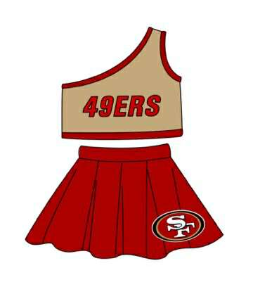 Custom moq 5 each style eta 6-7weeks baby girl clothes team red sleeveless skirts sets-25.8.26