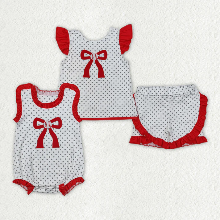 Baby Girl clothes Embroidery Shirt Shorts Summer Rompers Outfits Romper Clothes Sets