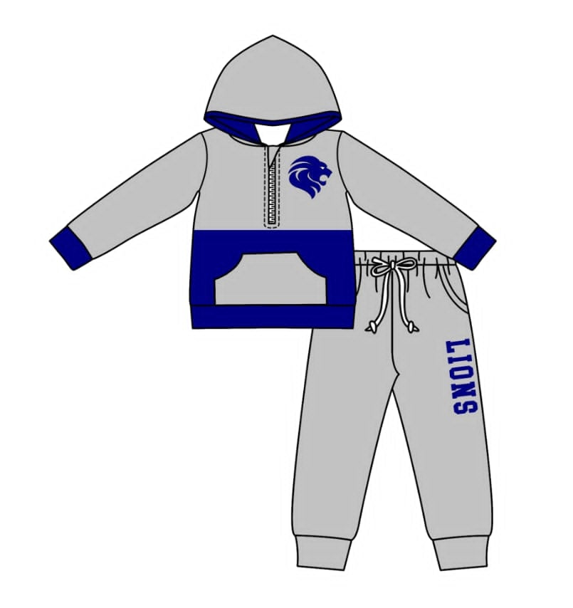 Custom moq 5 mix size eta 6-8weeks Long-sleeved trouser suit