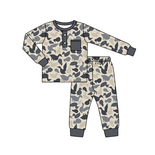 7.8 custom each style moq 5eta 4-6week Sibling Sister duck gray baby boys sets and rompers match family design