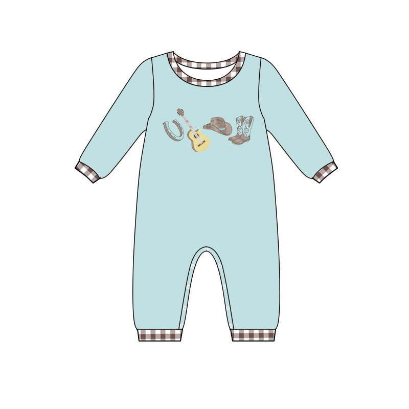 6.12 custom each style moq 5eta 4-6 week Sibling Sister boots teal boys outfits and romper match family design