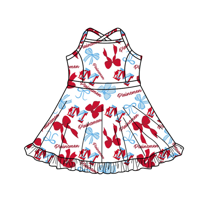 Custom moq 5 mix size milk silk summer teams baby girls clothes bow red hooded long sleeve pants sets and dress and top and hooded top and pant-25.8.13