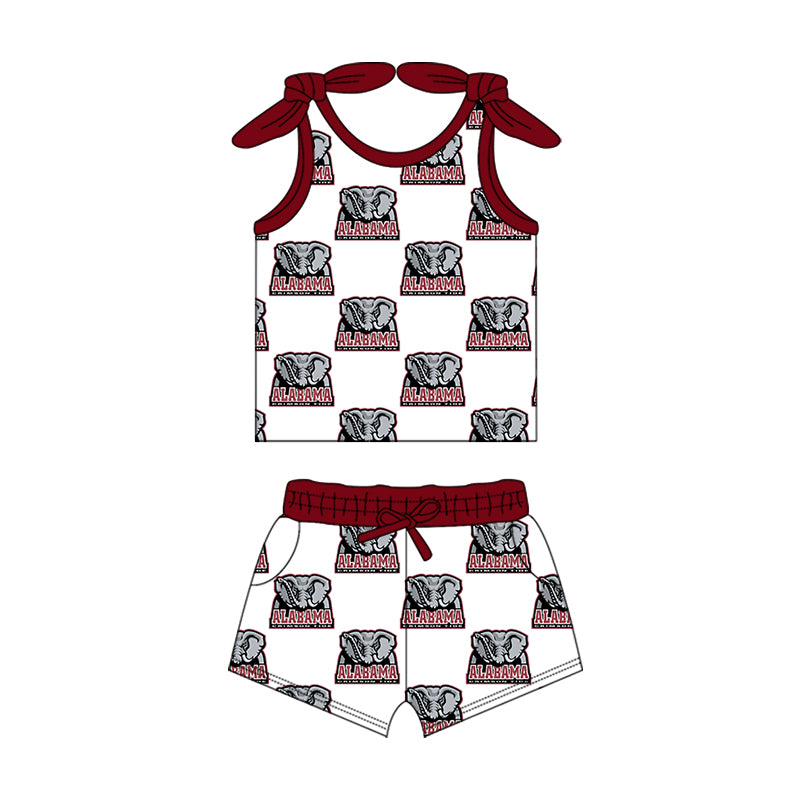 Custom moq 5 mix size milk silk summer teams baby girls clothes team sleeveless shorts sets and skirts sets and dress and jumpsuit-25.7.15