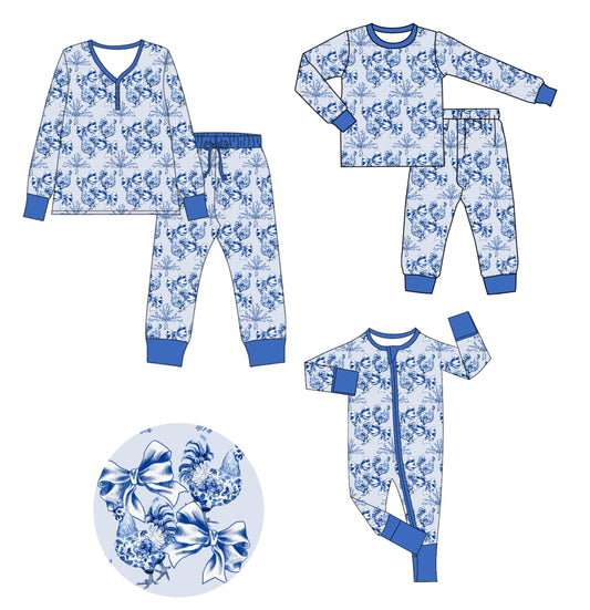 25.9.17 custom each style moq 8 eta 6-8 week Sibling Sister bow baby long sleeve pants sets and romper and adult set match design