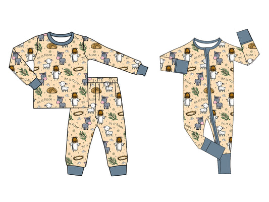 25.5.15 custom each style moq 5eta 4-6week Sibling Sisters cow baby boy long sleeve pants sets and rompers match family design