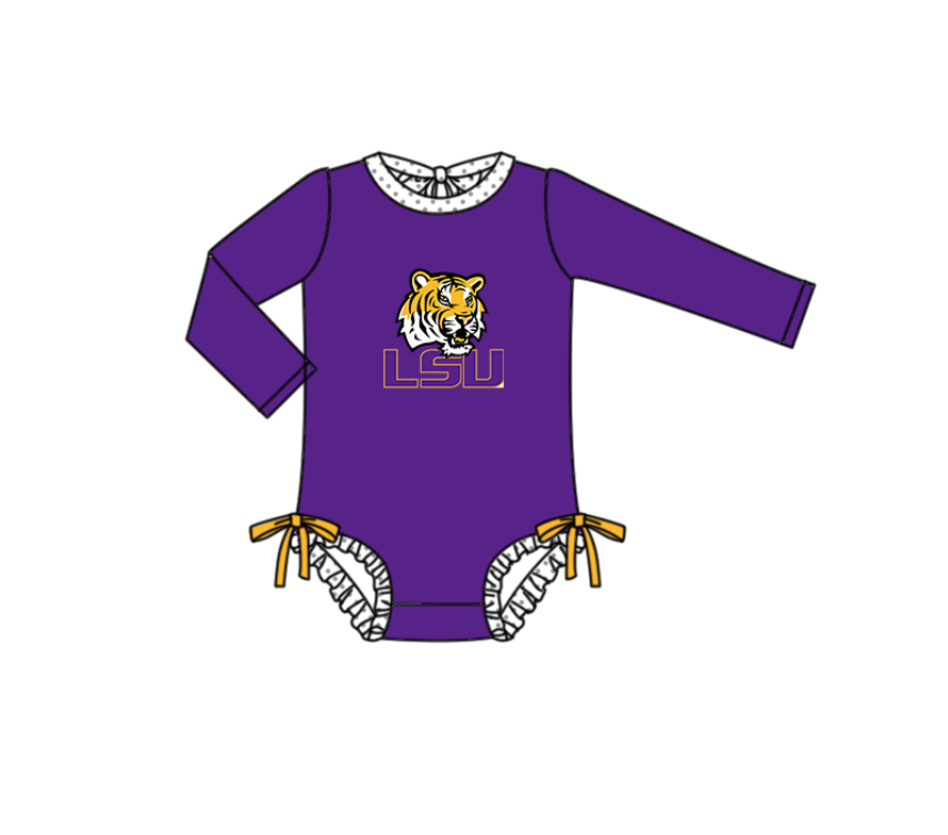 Custom moq 5 mix size milk silk summer teams baby girl boys clothes Purple Two-Piece Swimsuit Set One Piece Swimsuits boy swim trunks
