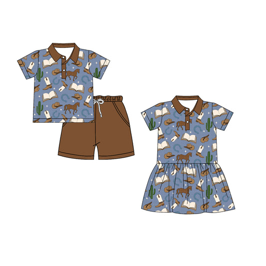 26.1.19 custom each style moq 5 eta 6-8week Sibling Sister boot hat baby short sleeve shorts sets and dress match design
