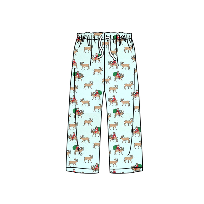 6.19 custom each style moq 5eta 4-6week adult clothes Christmas adult man pants adult men