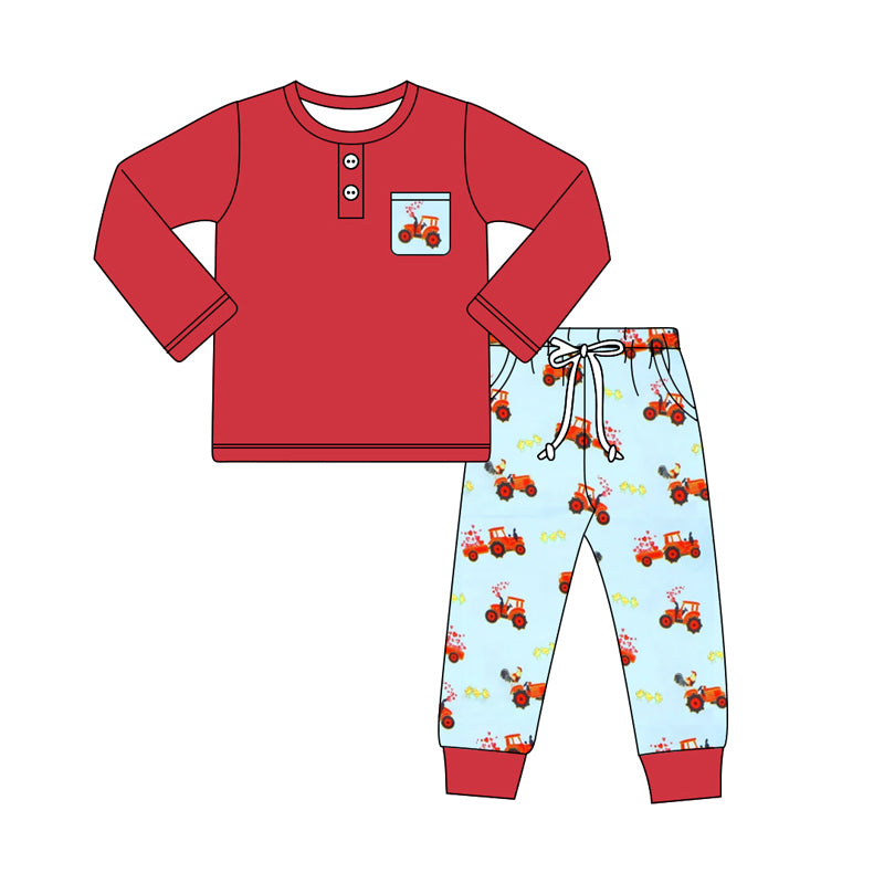 9.5 custom each style moq 5eta 4-6week Sibling Sister red baby boy sets and rompers match family design