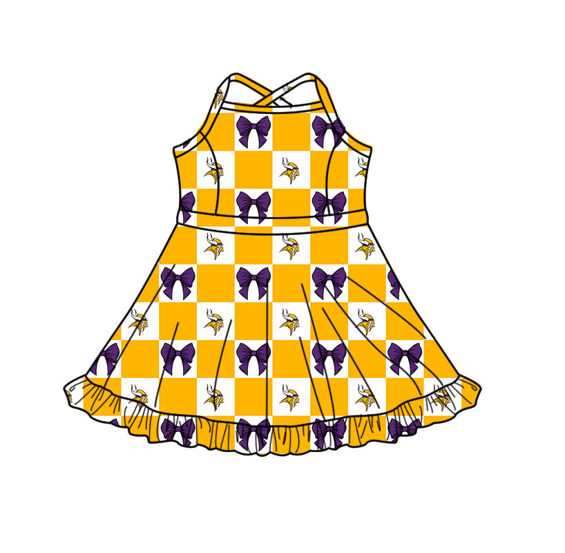 Custom moq 5 mix size milk silk summer teams Yellow Checked Baby Girl Purple Sleeveless Top Skirt Short Set Dress And Shorts Yoga Outfit Boy's Top Shorts Set Romper