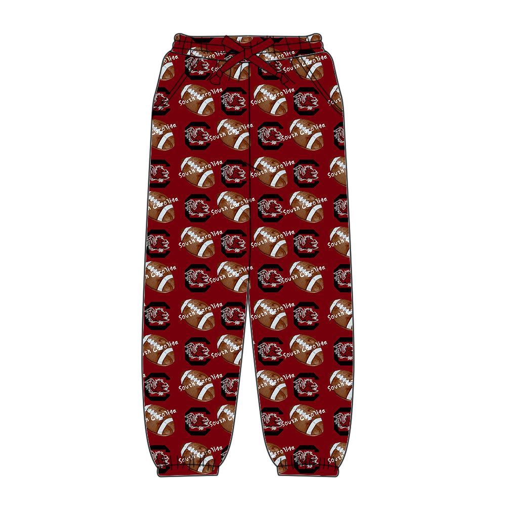 Custom moq 5 mix size milk silk summer teams baby girls clothes brick red hooded long sleeve pants sets and boy sets and dress and pant-25.8.21