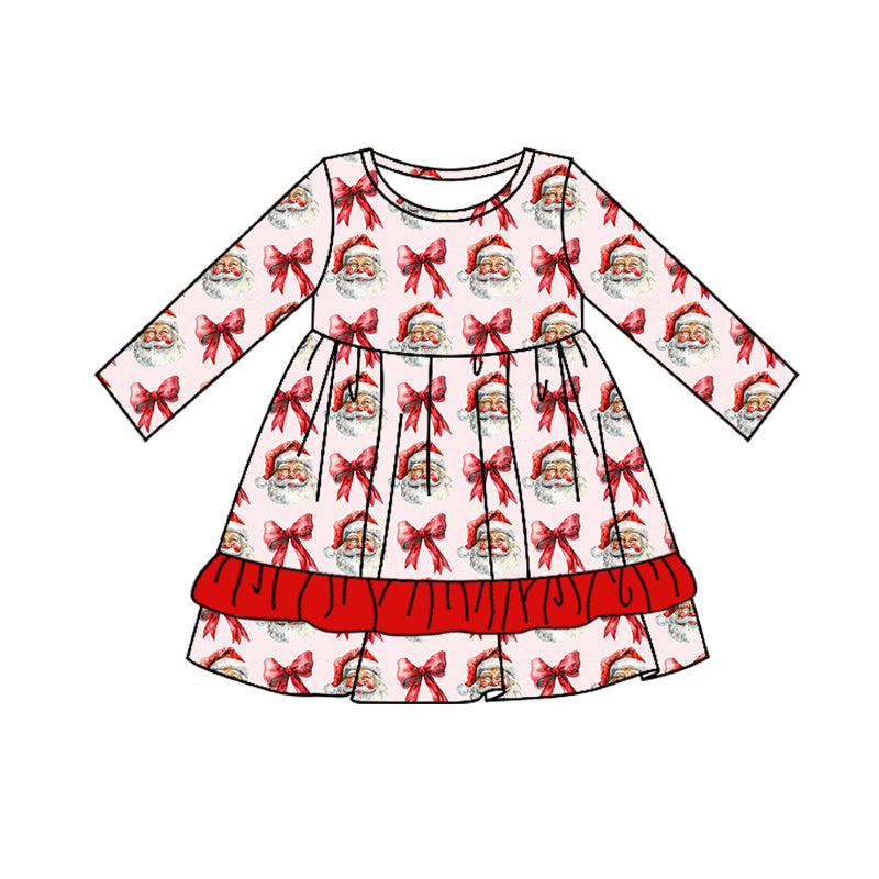 7.22 custom each style moq 5eta 4-6week Sibling Sister Christmas red baby girls sets and dress and rompers match family design