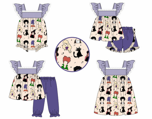 4.25 custom each style moq 5eta 4-6week Sibling Sisters baby girl short sleeve shorts sets and pants sets and dress and romper match family design