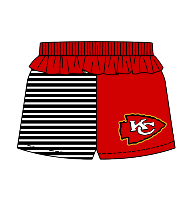 Custom moq 5 mix size milk silk baby girl clothes team red short sleeve shorts sets and pants sets and romper and top and shorts