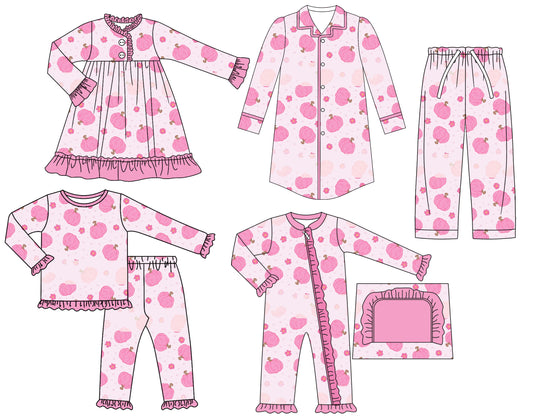 25.7.15 custom each style moq 5eta 4-6week Sibling Sisters halloween baby girl long sleeve pants sets and adult top and adult pants and romper and dress match family design