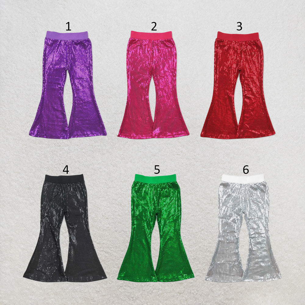 RTS NO MOQ Baby girl Clothes sequined long Pants（副本）