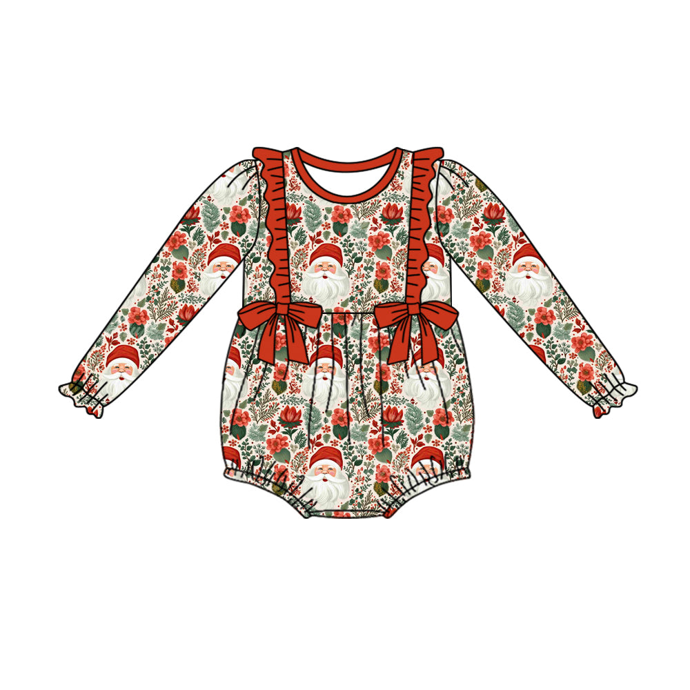 7.1 custom each style moq 5eta 4-5week Sibling Sister Christmas red girls outfits and dress and baby romper and jumpsuit match family design