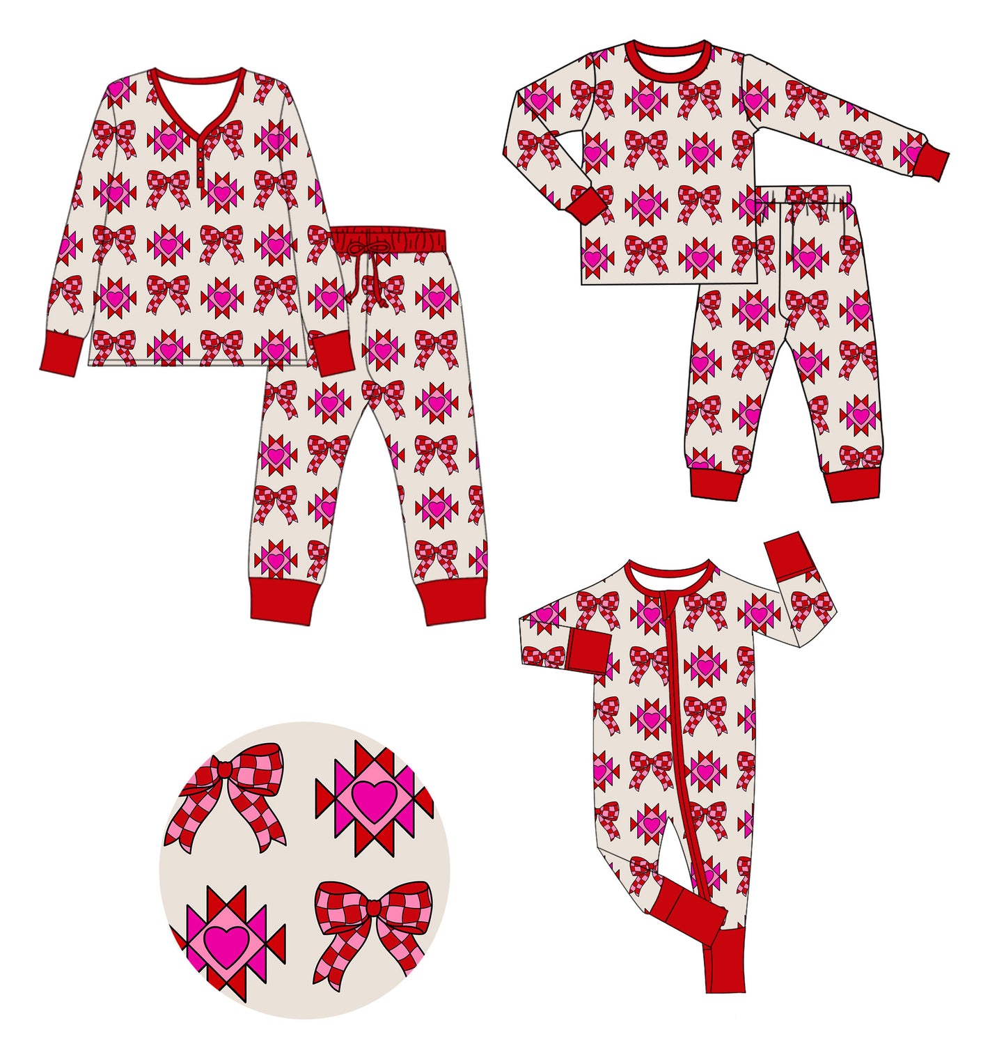 25.9.19 custom each style moq 8 eta 6-8week Sibling Sister bow baby long sleeve pants sets and romper and adult set match design