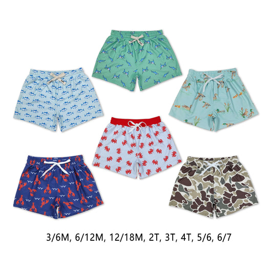 RTS NO MOQ Baby Boys Trunks Bottoms Swimsuits