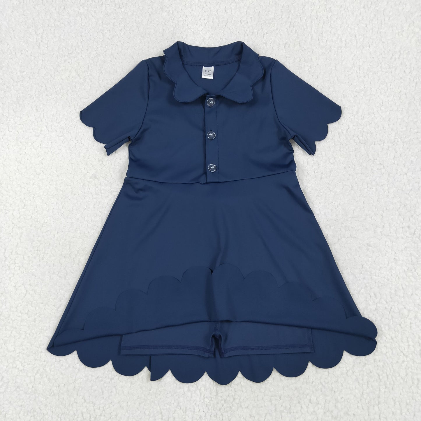 RTS NO MOQ Sibling baby girl clothes yoga solid color sleeveless dress