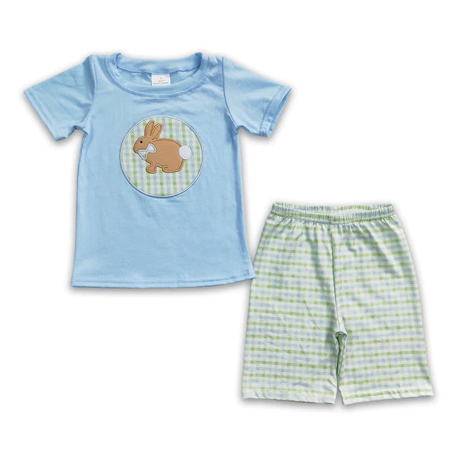 RTS NO MOQ Sibling Baby Boys Baseball Summer Shorts Sets Clothes Sets